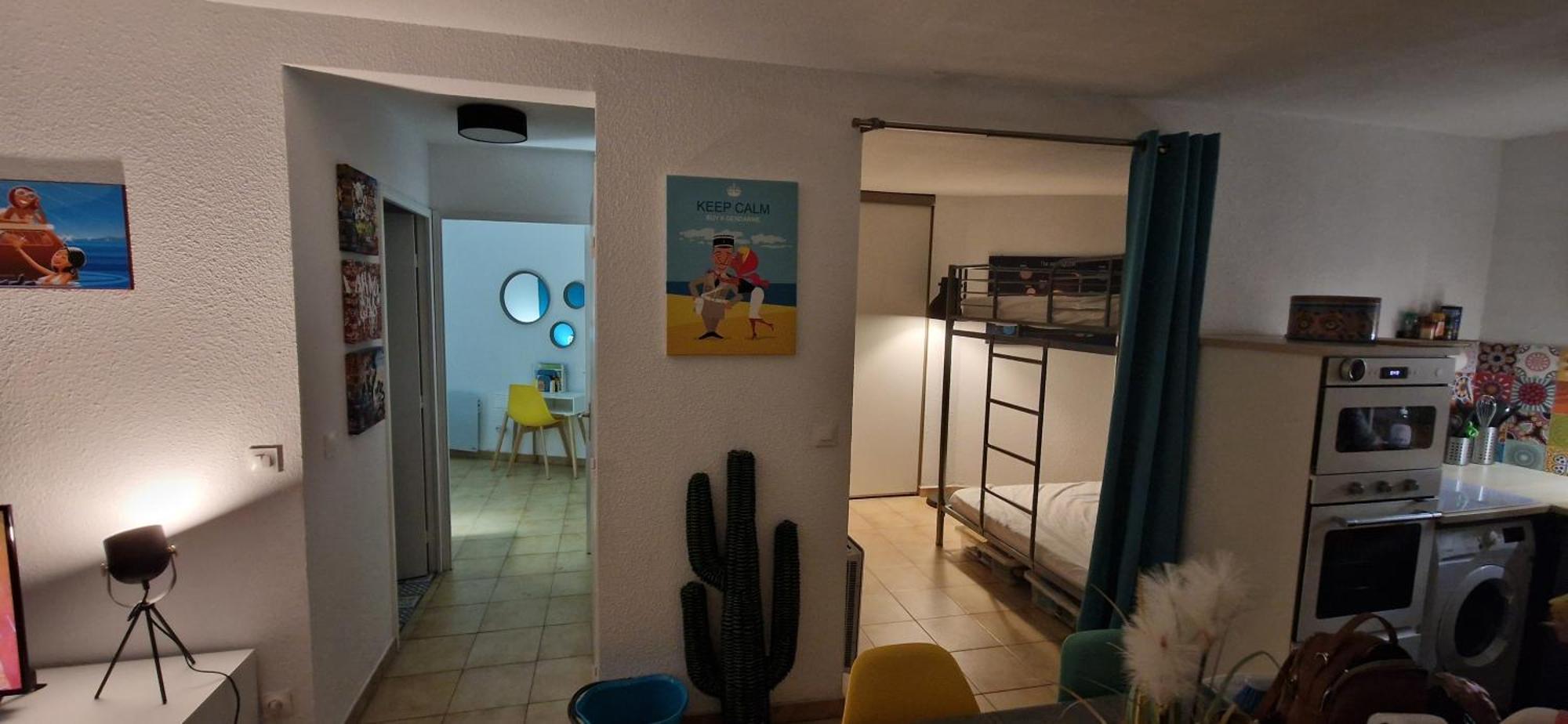 Appartement 2 Chambres, A 100M De La Plage, 7 Nuits Minimum Haute Saison, 2 Nuits Minimum Basse Saison Sainte-Maxime Ngoại thất bức ảnh